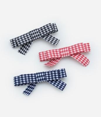 Kit 03 de Presilhas De Cabelo Infantil Laços - Tam U