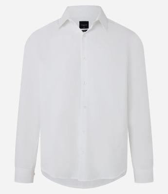 Camisa Regular com Textura Canelada