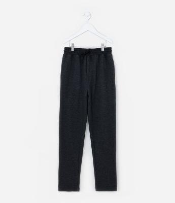 Calça Reta Infantil com Bolsinho - 5 A 14