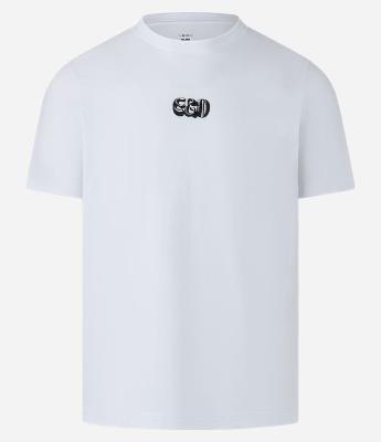 Camiseta Slim em Algodão com Estampa Lettering Ego