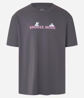 Camiseta Relaxed com Estampa Lilo e Stitch