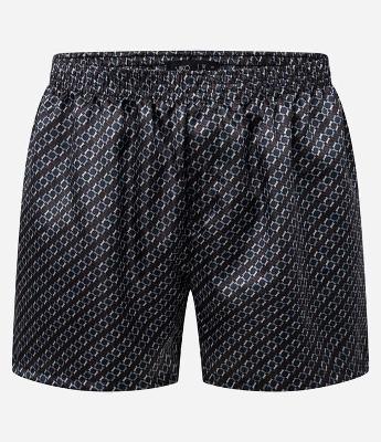 Cueca Samba Canção em Cetim com Estampa de Gravata