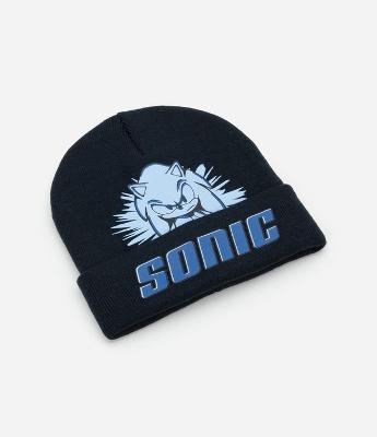 Touca Infantil com Estampa Sonic - Tam U