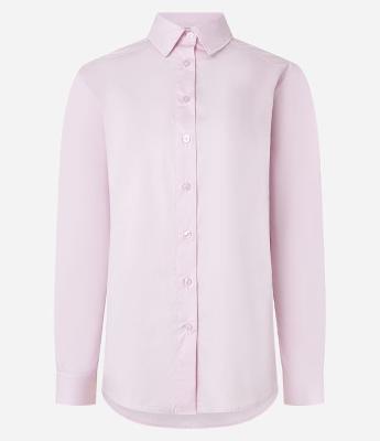 Camisa em Tricoline com Abotoamento Frontal