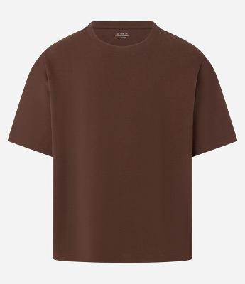 Camiseta Básica Oversized em Algodão