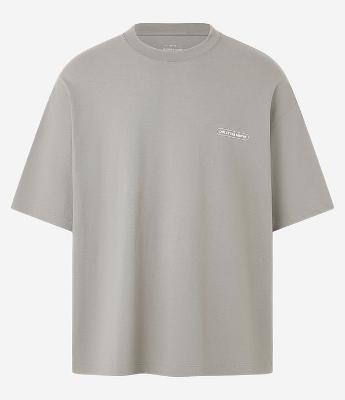 Camiseta Oversized em Malhão com Estampa Lettering