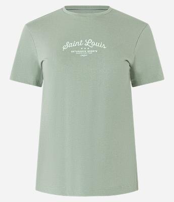 Camiseta New T-shirt em Algodão com Estampa Saint Louis