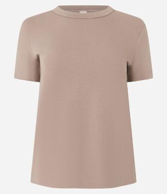 Blusa T-Shirt Regular em Cotton com Elastano