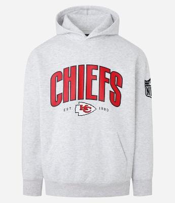 Blusão Relaxed em Fleece com Estampa NFL Chiefs