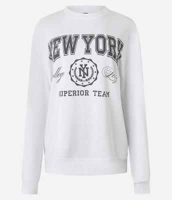 Moletom College com Lettering New York Superior Team