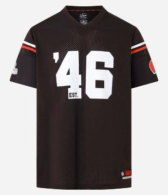 Camiseta Esportiva em Tecnologia Dry NFL Browns