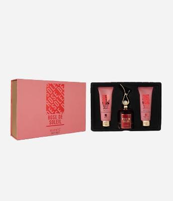 Coffret Perfume Rose de Soleil + Gel de Banho + Loção Corporal 100ml Feminino