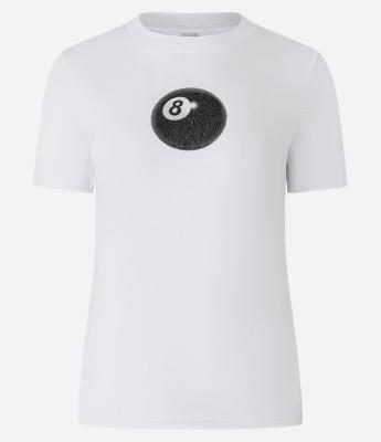 Blusa New T-shirt em Algodão com Estampa Bola de Sinuca