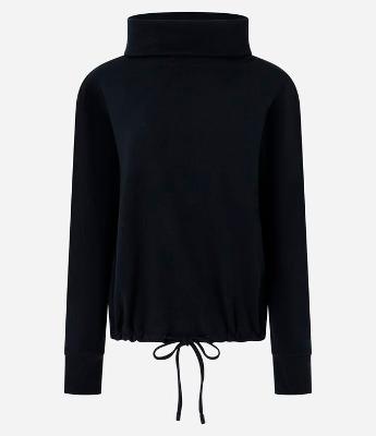 Blusa em Malha Brush com Gola Alta Degagê