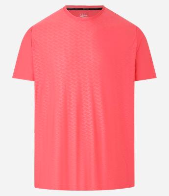 Camiseta Esportiva Tecnologia Dry com Estampa Heat Print Geométrica
