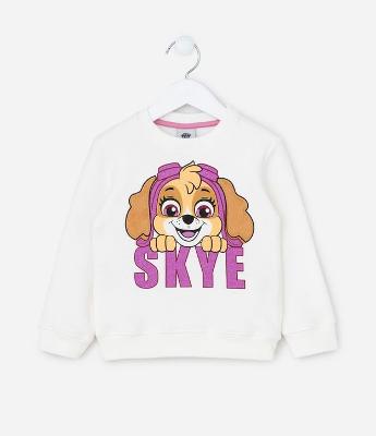 Casaco Infantil com Estampa Skye Patrulha Canina - Tam 1 a 6 Anos