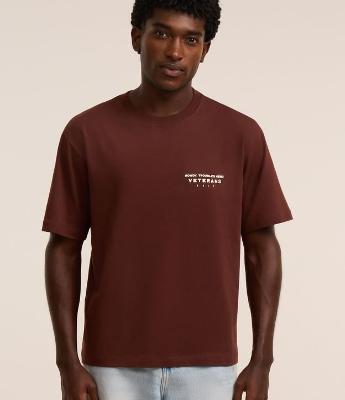Camiseta Boxy em Algodão com Estampa Rodeo Rebels
