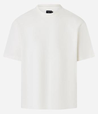 Camiseta Boxy em Algodão Texturizada