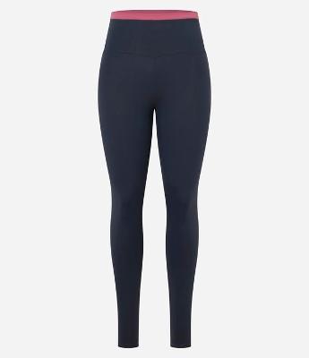 Calça Legging Esportiva com Cós Contrastante