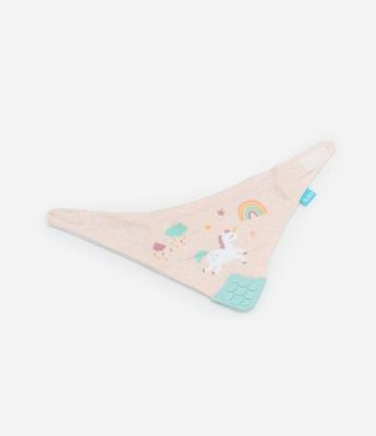 Babador Bandana Infantil com Mordedor - Tam Único