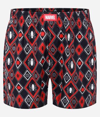 Cueca Samba Canção em Cetim com Estampa do Homem Aranha