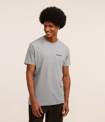 Camiseta Comfort em Algodão com Estampa Lettering La Boutique