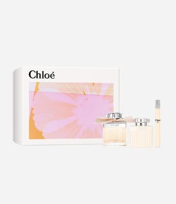 Coffret Perfume Chloé Eau de Parfum 100ml + Locao Corporal 100ml + Travel Size 10ml
