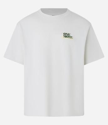 Camiseta Boxy em Algodão com Estampa Drink Limoncello