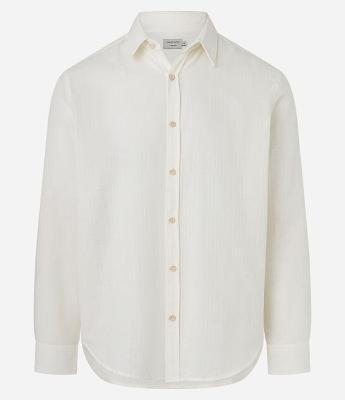 Camisa Comfort Com Textura Vertical