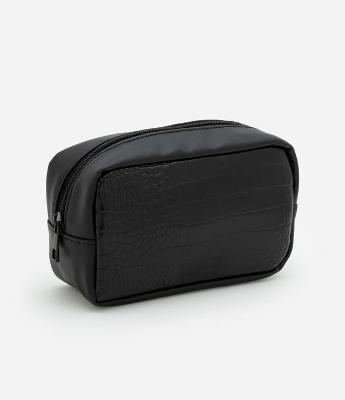 Nécessaire Retangular Média com Textura