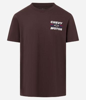 Camiseta Comfort em Algodão com Estampa Lettering Chevrolet