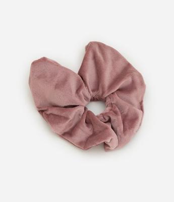 Maxi Scrunchie com Textura Aveludada