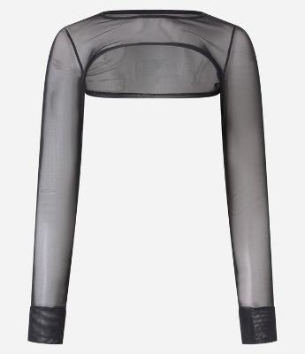 Camiseta Manguito Esportiva em Microfibra com Transparência