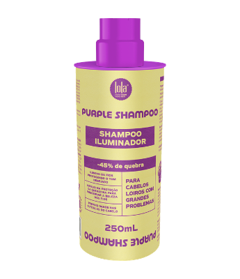 Shampoo Iluminador para Cabelos Loiros 250ml Purple Oil