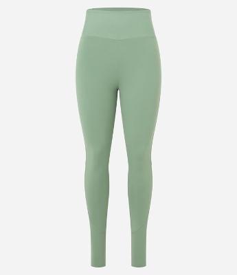 Calça Legging Esportiva em Microfibra com Bolso Interno no Cós