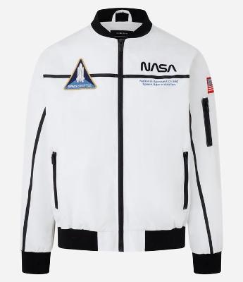 Jaqueta Quebra Vento com Estampa NASA