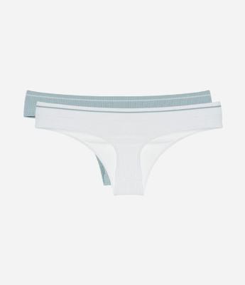 Kit 02 Calcinhas Biquíni Fio Seamless