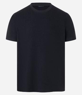 Camiseta Slim em Algodão Texturizada