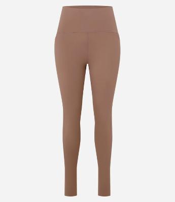 Calça Legging Corrida em Microfibra com Elástico Porta Camiseta