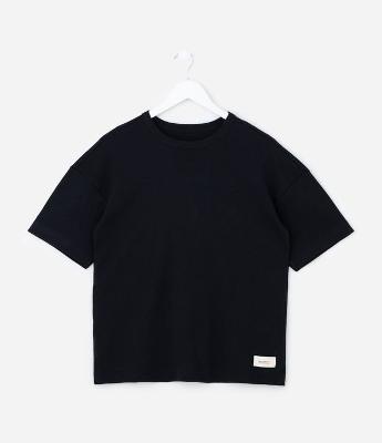 Camiseta Oversized Infantil em Suedine - Tam 5 a 14 Anos