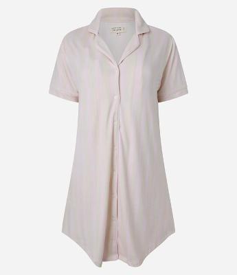 Camisola Americana Listrada e com Toque Suave