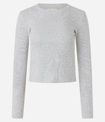 Blusa Básica com Gola Redonda