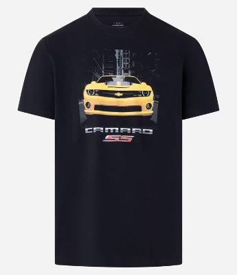 Camiseta Comfort em Algodão com Estampa Chevrolet