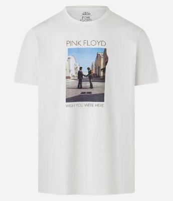 Camiseta Comfort em Algodão com Estampa Pink Floyd