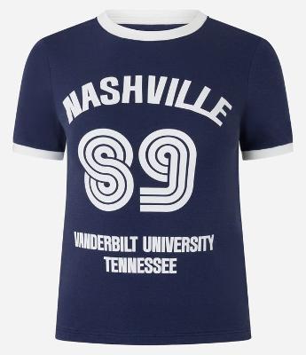 Blusa New T-shirt em Cotton com Estampa Nashville 89