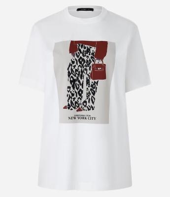 Camiseta T-Shirt em Algodão com Estampa Look Fashion