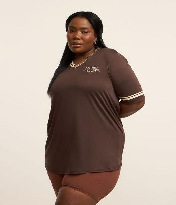 Camiseta Oversized Esportiva em Tecnologia Dry Curve & Plus Size