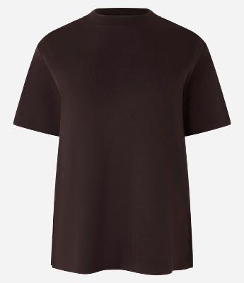 Blusa em Algodão Peruano com Gola Redonda