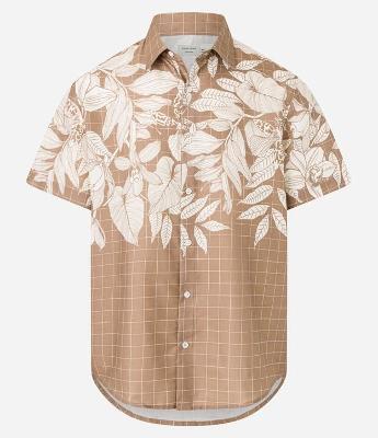 Camisa Comfort em Liocel com Estampa Floral