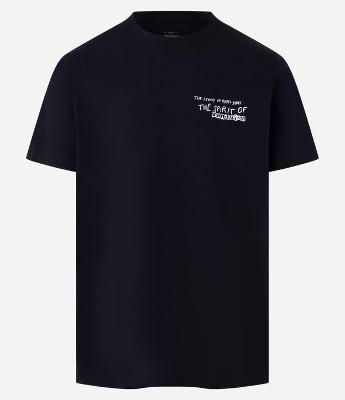 Camiseta Comfort em Algodão com Estampa de Anjo e Lettering